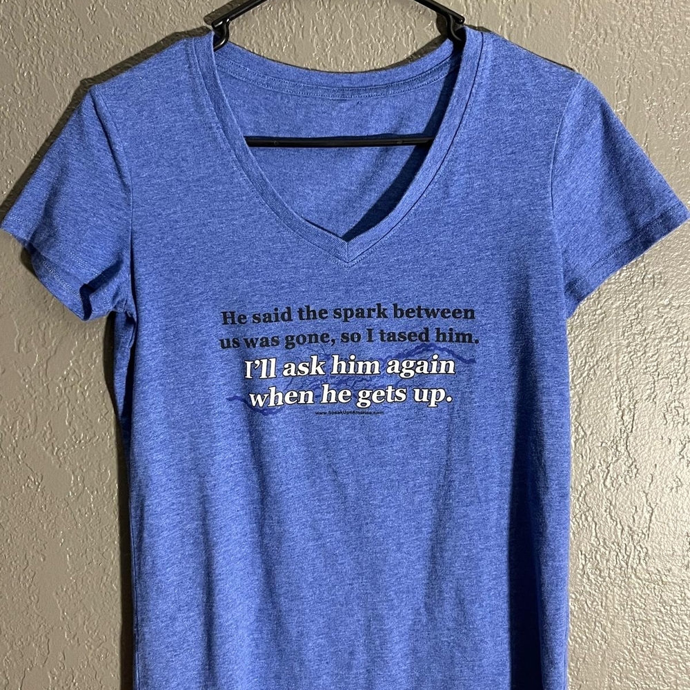 Blue Graphic Men's T-Shirt